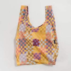 Medium check multi standard Baggu bag